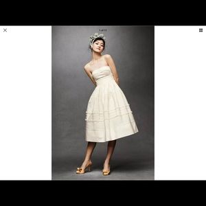 NWOT Anthropologie BHLDN Hitherto Fondant Dress